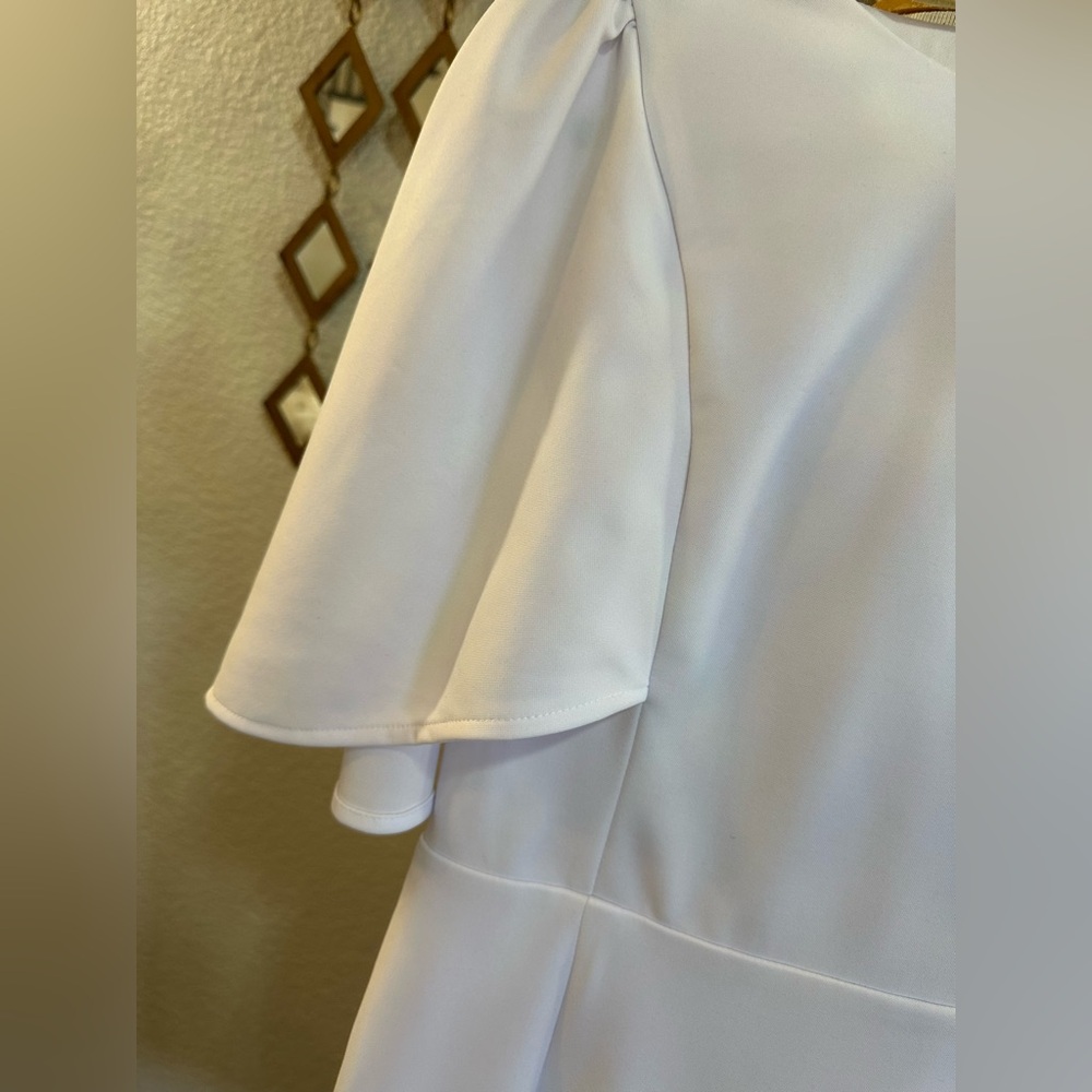 Grace Karin Classic White Dress - Picture 4 of 8